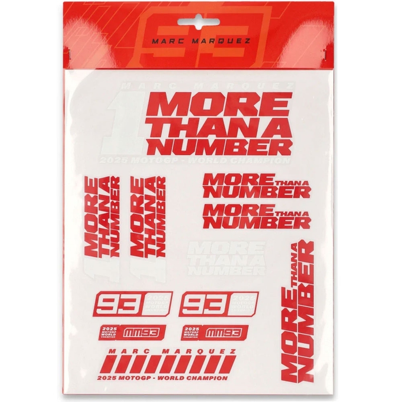 Σετ αυτοκόλλητων Ducati MM93 Big Sticker