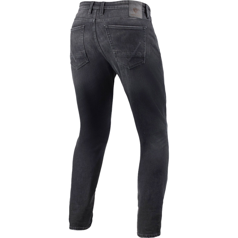 Revit Kai Skinny Mid Grey Stone Τζιν μοτοσικλέτας