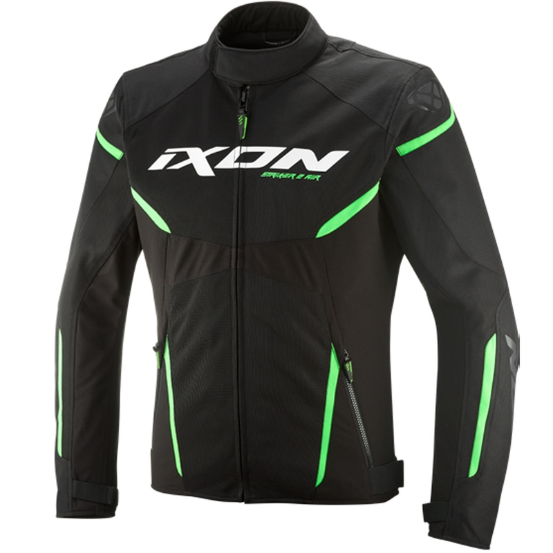 Μπουφάν μοτοσικλέτας IXON Striker 2 Air WP μαύρο-πράσινο