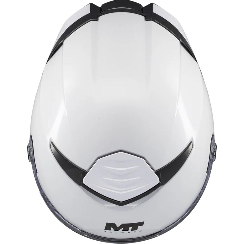 Κράνος μοτοσικλέτας full face MT Thunder 4 SV Pure A0 λευκό