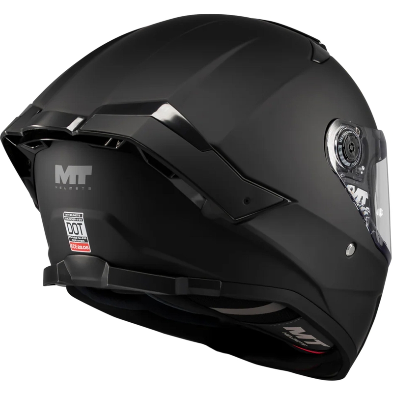 Κράνος μοτοσικλέτας full-face MT Thunder 4 SV Pure A1 ματ μαύρο