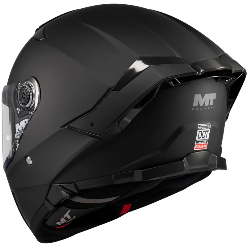 Κράνος μοτοσικλέτας full-face MT Thunder 4 SV Pure A1 ματ μαύρο