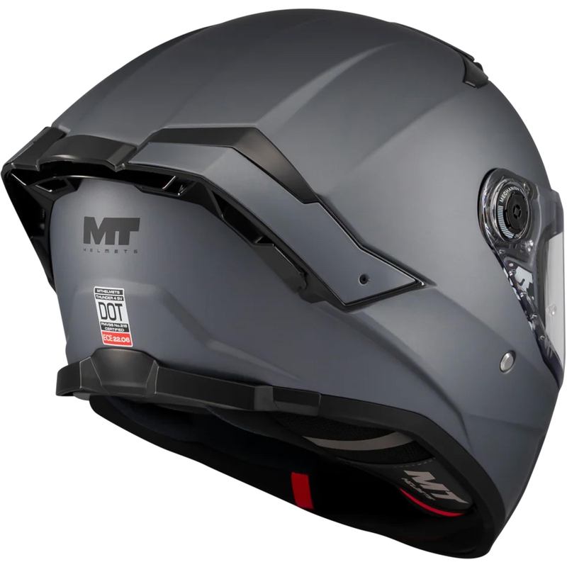 Κράνος μοτοσικλέτας full face MT Thunder 4 SV Pure A2 ματ γκρι