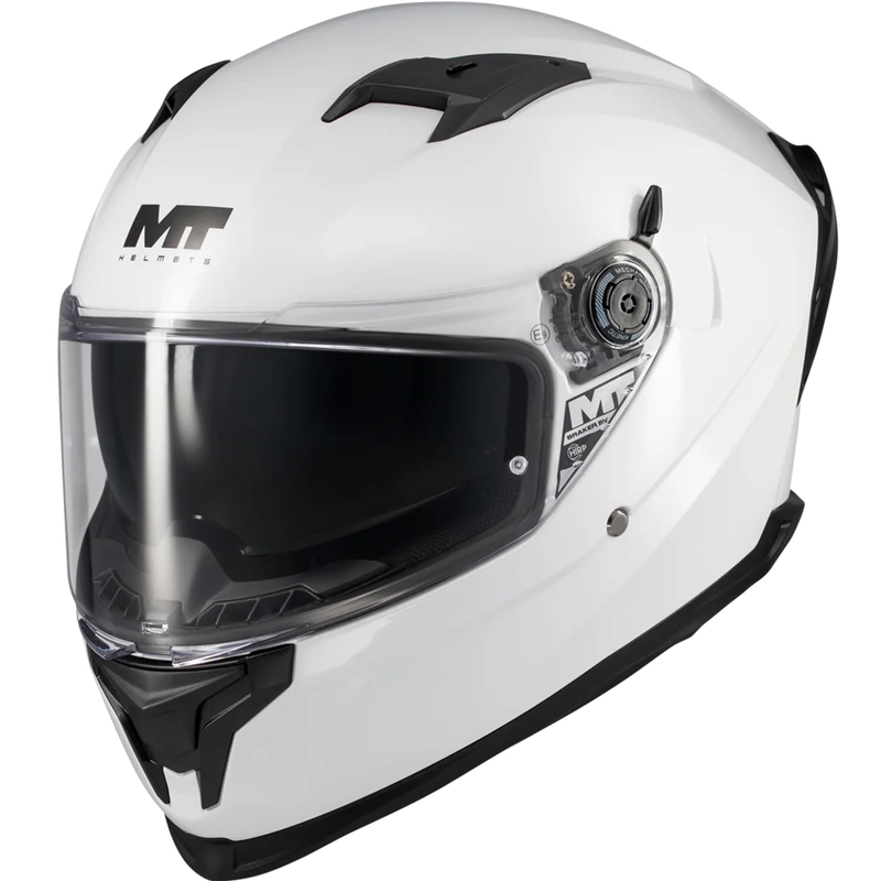 Κράνος μοτοσικλέτας Full face MT Braker SV Pure A0 λευκό