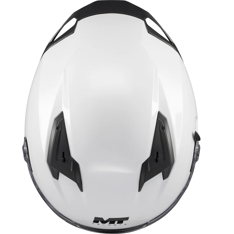 Κράνος μοτοσικλέτας Full face MT Braker SV Pure A0 λευκό