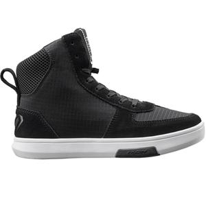 Γυναικείες μπότες μοτοσικλέτας IXON Ghost Air σε μαύρο-λευκό χρώμα