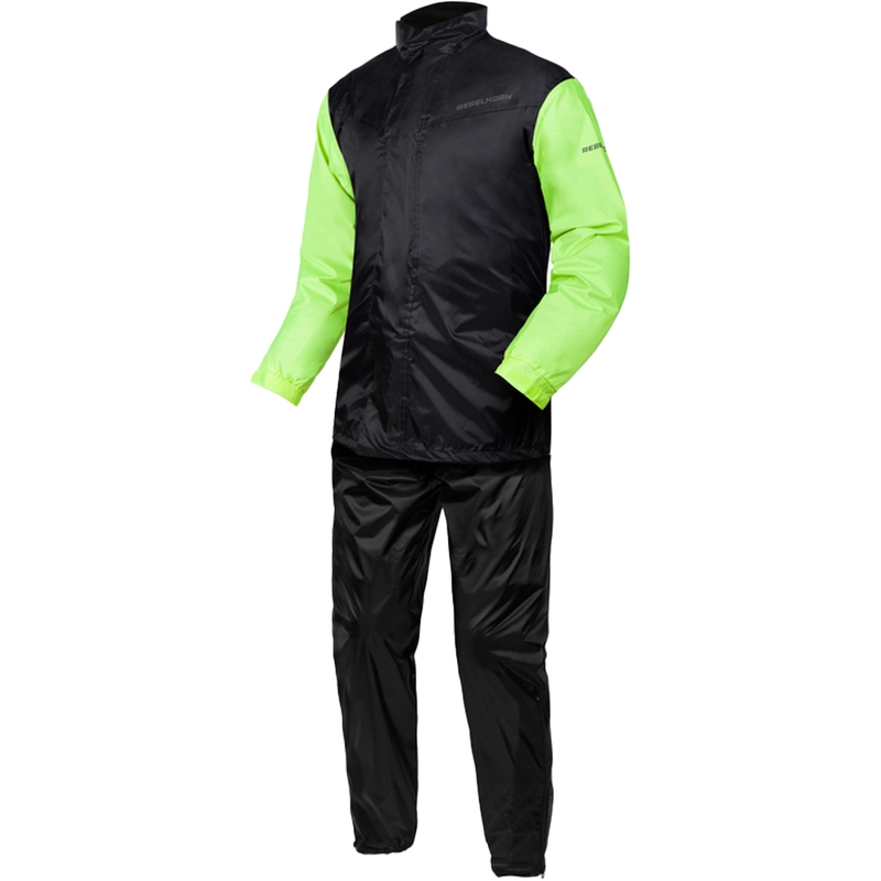 Rebelhorn Rain fluo κίτρινο μπουφάν μοτοσικλέτας βροχής