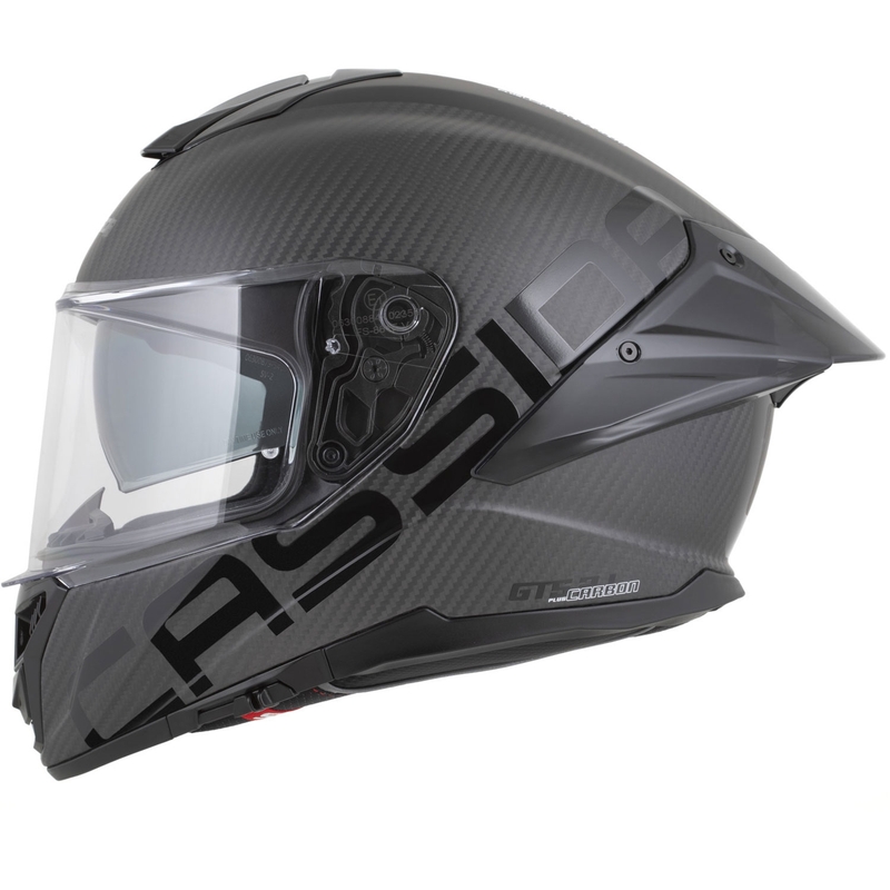 Κράνος μοτοσικλέτας Cassida Integral GTS 2.1 Plus Carbon full-face ματ ανθρακονημάτινο-μαύρο-λευκό