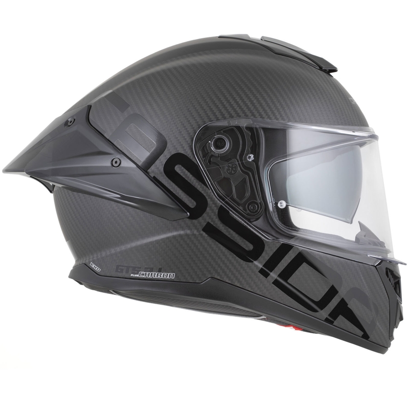 Κράνος μοτοσικλέτας Cassida Integral GTS 2.1 Plus Carbon full-face ματ ανθρακονημάτινο-μαύρο-λευκό