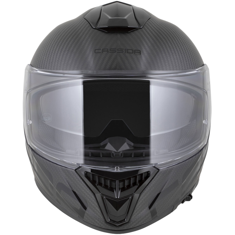 Κράνος μοτοσικλέτας Cassida Integral GTS 2.1 Plus Carbon full-face ματ ανθρακονημάτινο-μαύρο-λευκό