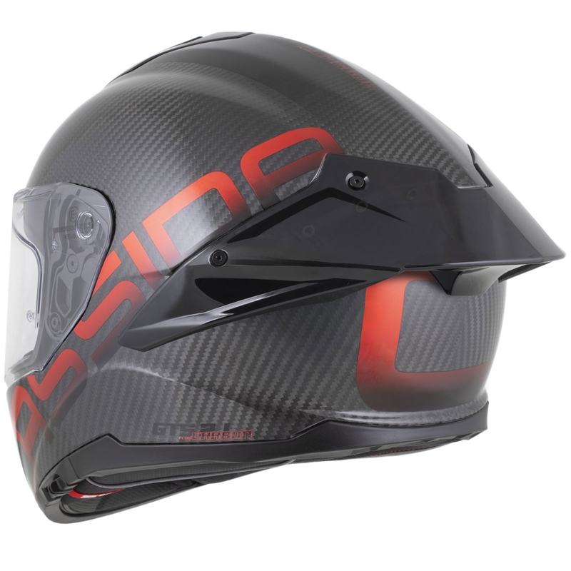 Κράνος μοτοσικλέτας Cassida Integral GTS 2.1 Plus Carbon full-face, ματ ανθρακονημάτινο-κόκκινο