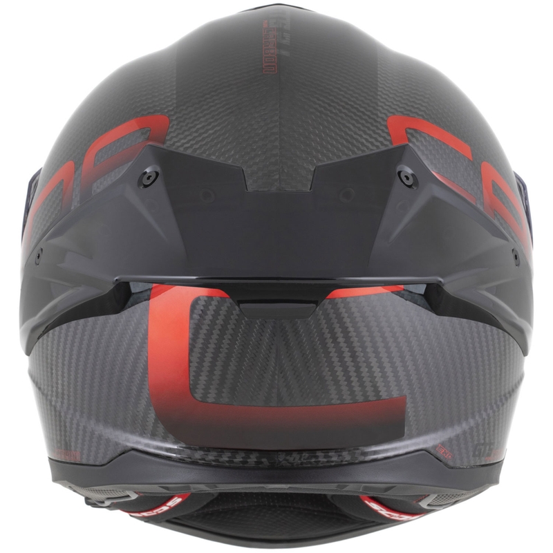 Κράνος μοτοσικλέτας Cassida Integral GTS 2.1 Plus Carbon full-face, ματ ανθρακονημάτινο-κόκκινο