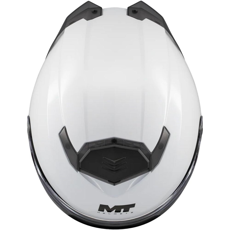 Κράνος μοτοσικλέτας MT Atom 2 SV Pure A0 λευκό