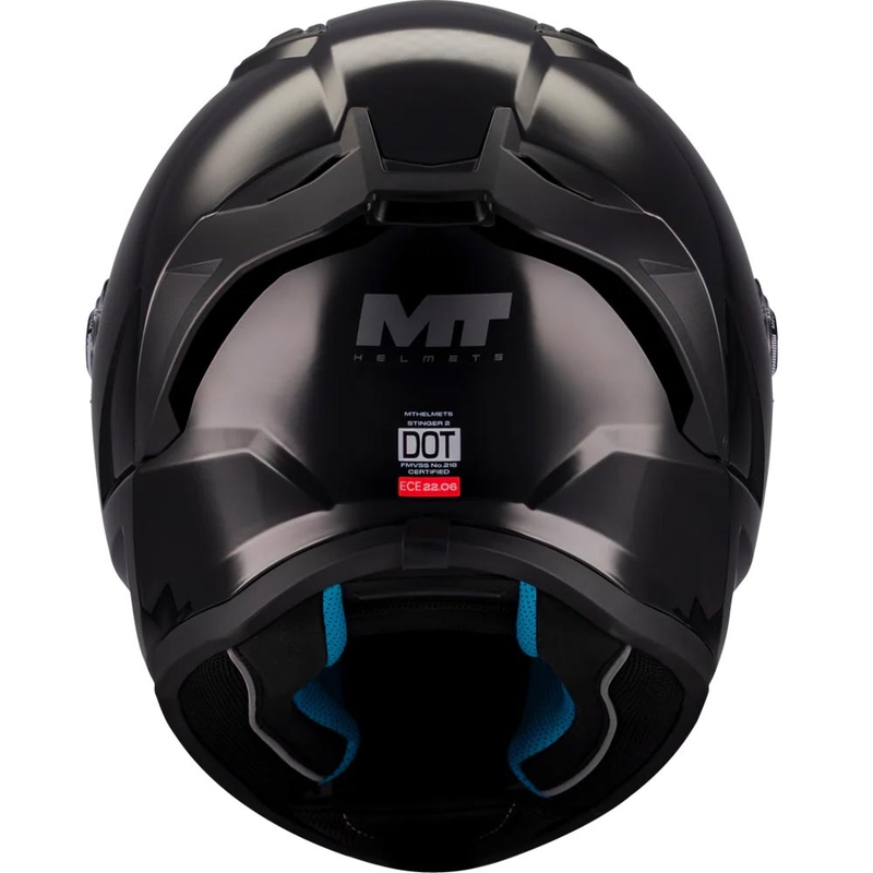Παιδικό κράνος μοτοσικλέτας full face MT Stinger 2 A1 ματ μαύρο