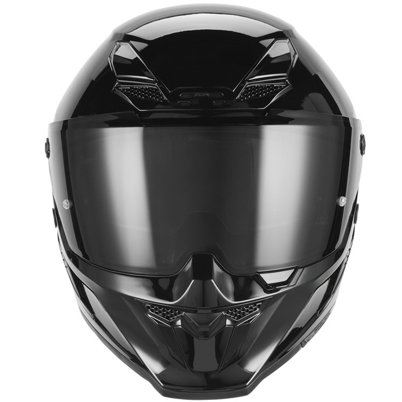 Κράνος μοτοσικλέτας NOX Exklusiv Goliath full face, μαύρο