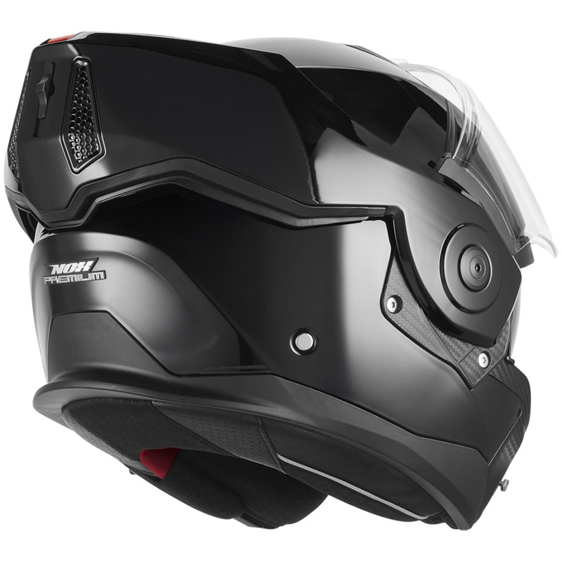 Κράνος μοτοσικλέτας NOX PREMIUM Spinner αναδιπλούμενο μαύρο