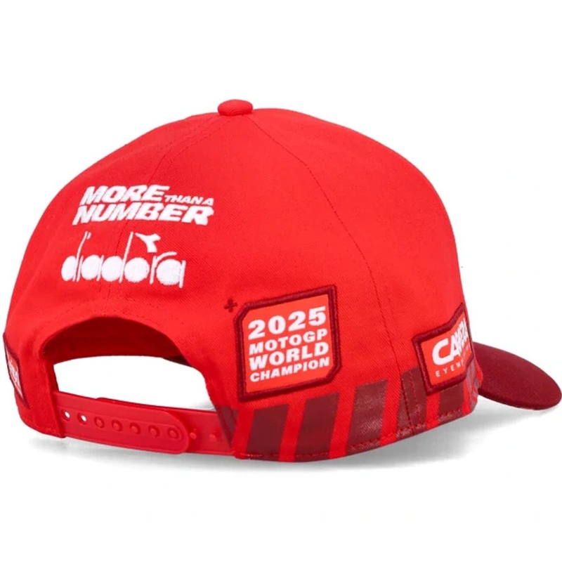Καπέλο Ducati Marc Marquez 93 Midvisor World Champ, κόκκινο