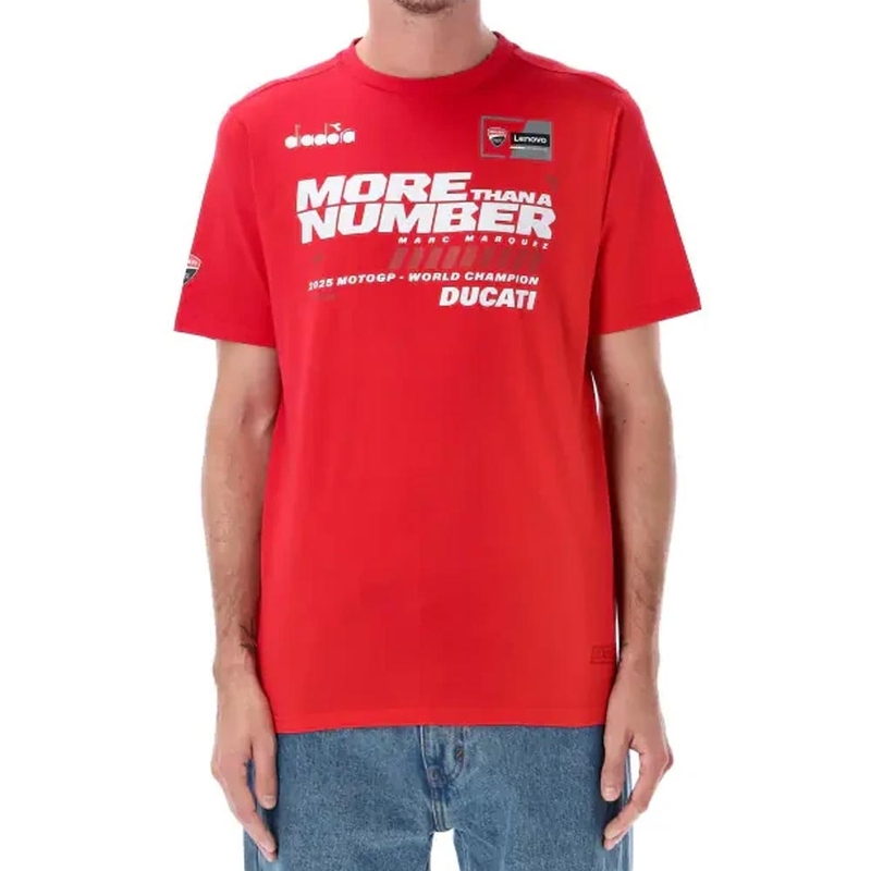 Μπλουζάκι Ducati Marc Marquez MM93 World Champ κόκκινο