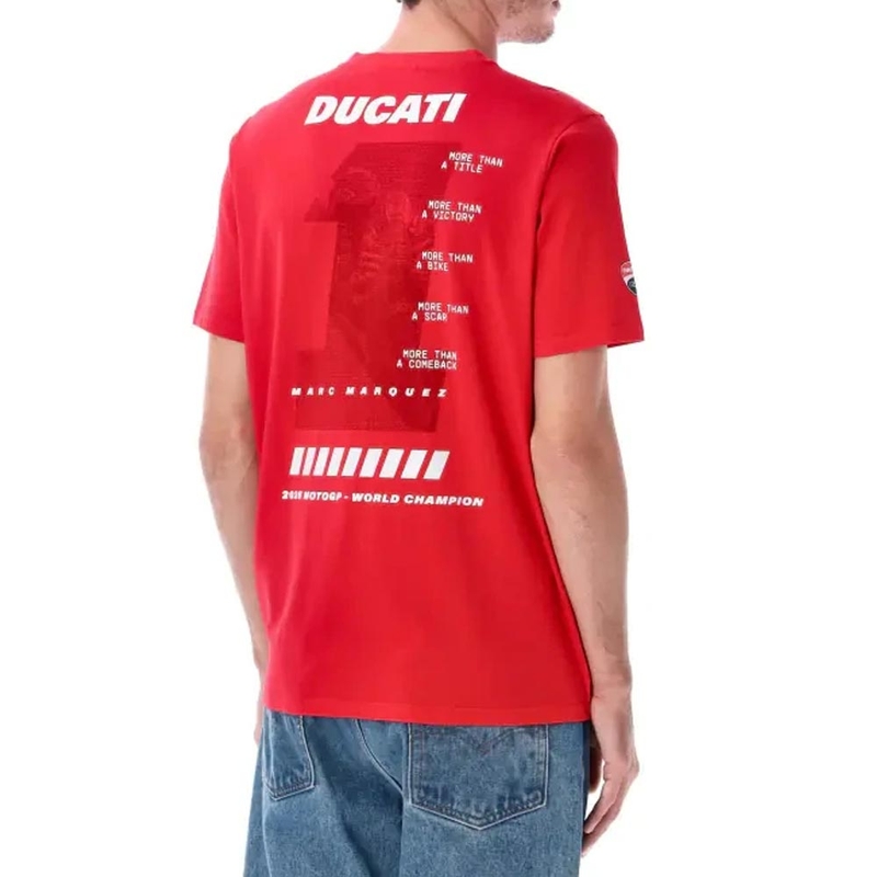 Μπλουζάκι Ducati Marc Marquez MM93 World Champ κόκκινο