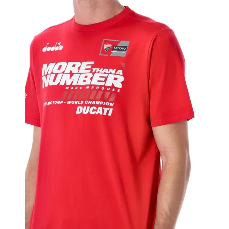 Μπλουζάκι Ducati Marc Marquez MM93 World Champ κόκκινο