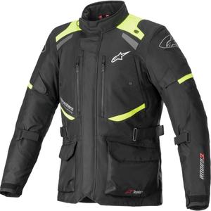 Alpinestars Andes Drystar 3 μαύρο-κίτρινο μπουφάν μοτοσικλέτας
