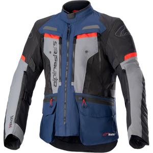 Alpinestars Bogota PRO Drystar μπλε-μαύρο-κόκκινο μπουφάν μοτοσικλέτας