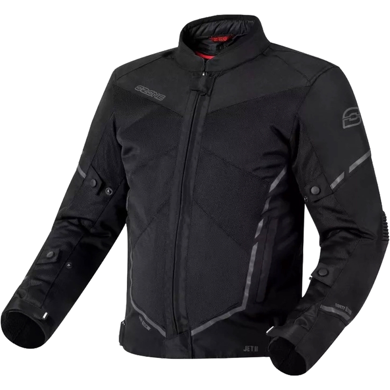 Μπουφάν Moto Ozone Jet II μαύρο προσφορά