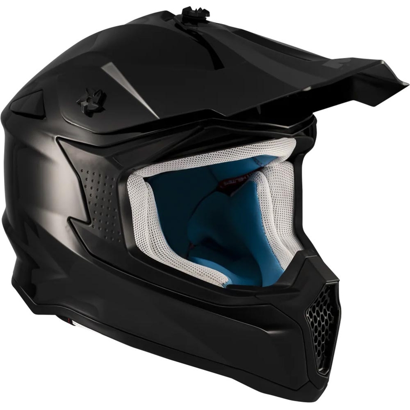 Κράνος Motocross MT Falcon S Pure A1 μαύρο ματ