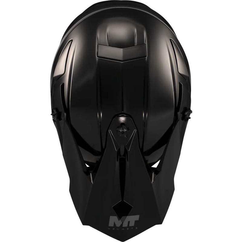 Κράνος Motocross MT Falcon S Pure A1 μαύρο ματ