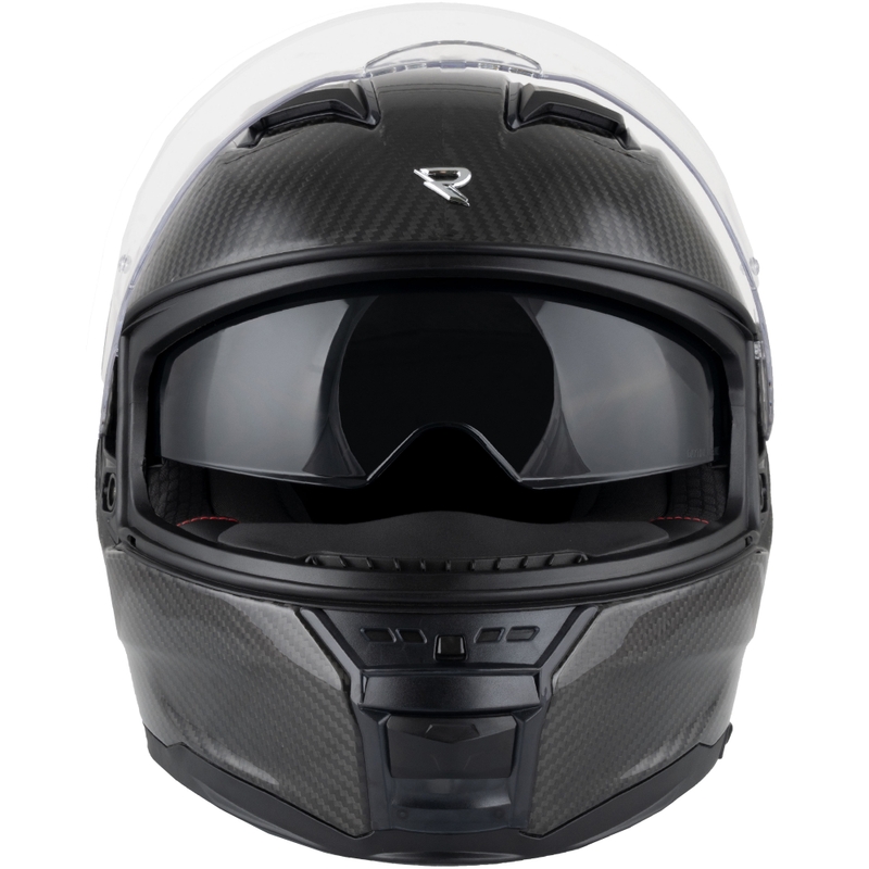 Κράνος μοτοσικλέτας Street Racer Titan Carbon full face μαύρο - Ποιότητα II. - II. ποιότητα