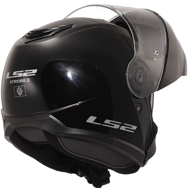 Κράνος LS2 FF908 Strobe II μαύρο γυαλιστερό - II. ποιότητα