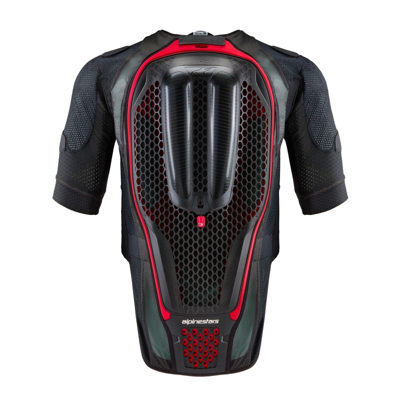 Γιλέκο αερόσακου Alpinestars TECH-AIR®7X System μαύρο-κόκκινο - κατηγορίας II - II. ποιότητα