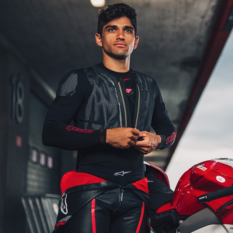 Γιλέκο αερόσακου Alpinestars TECH-AIR®7X System μαύρο-κόκκινο - κατηγορίας II - II. ποιότητα