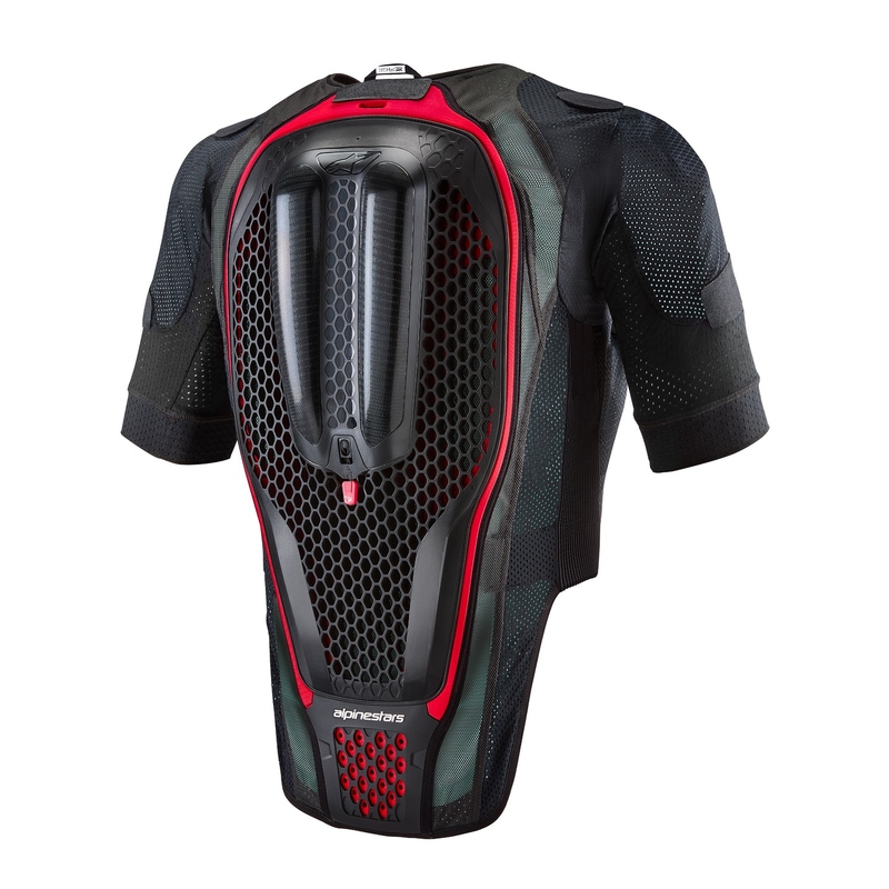Γιλέκο αερόσακου Alpinestars TECH-AIR®7X System μαύρο-κόκκινο - κατηγορίας II - II. ποιότητα