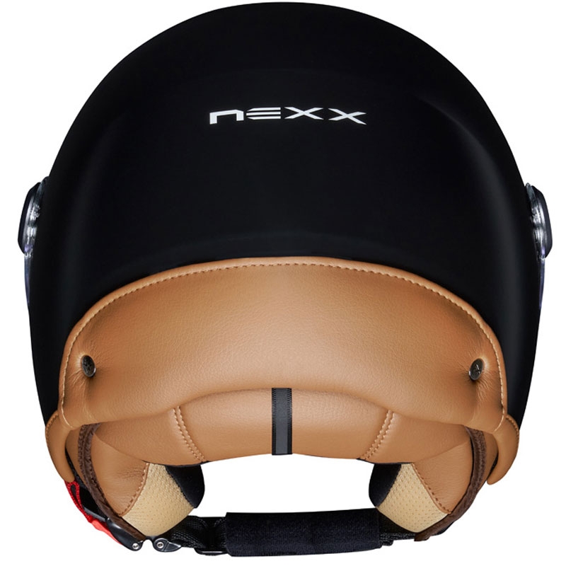 Κράνος Μοτοσικλέτας NEXX Y.10 Sunny Open Face Μαύρο - Βαθμίδα II - II. ποιότητα