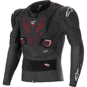 Προστατευτικό σώματος Alpinestars Bionic Pro 3 Plasma μαύρο-κόκκινο-λευκό