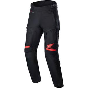 Παντελόνι μοτοσικλέτας Alpinestars Bogota PRO Drystar Honda κόκκινο φθορίου-μαύρο