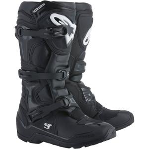 Alpinestars Tech 3 Μαύρες μπότες μοτοσικλέτας