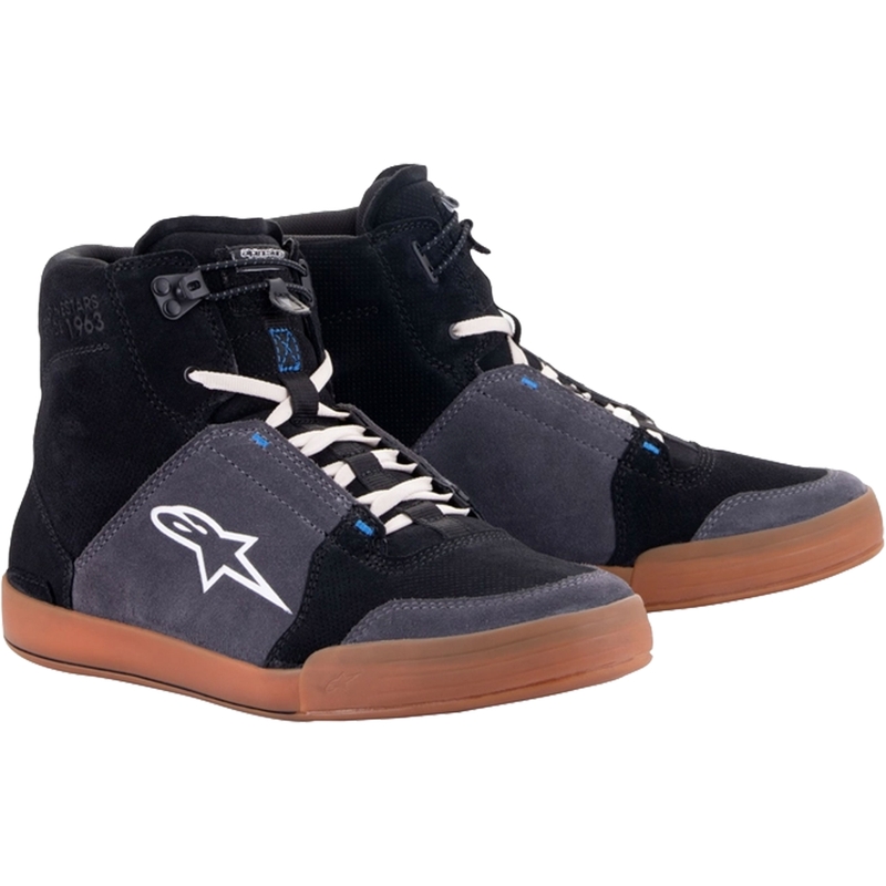 Alpinestars Chrome Μπότες μοτοσικλέτας Μαύρο-Γκρι-Καφέ-Μπλε