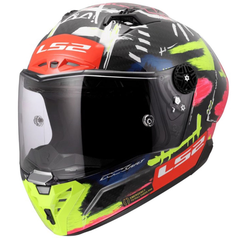 Κράνος μοτοσικλέτας full-face LS2 FF805 Thunder GP Aero Replica Aldeguer 25 γυαλιστερό μαύρο-κόκκινο-πράσινο