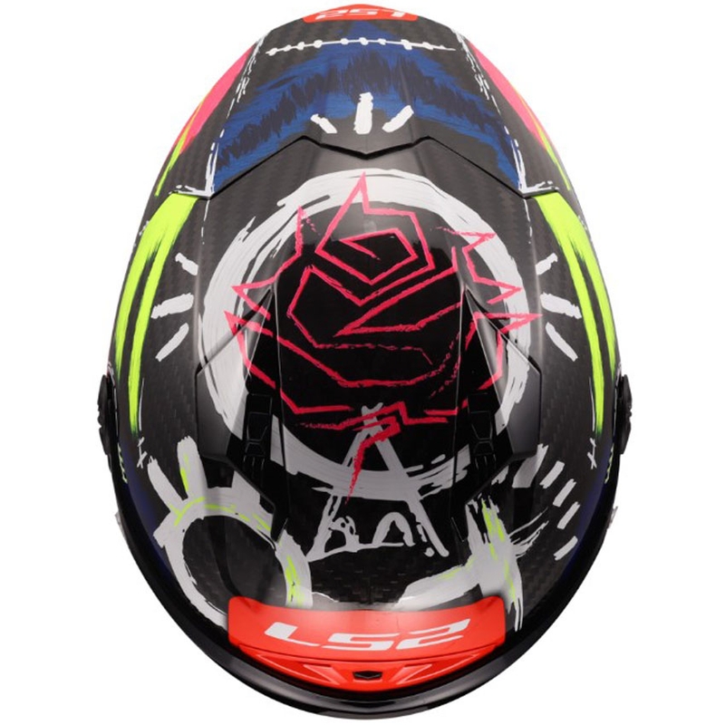 Κράνος μοτοσικλέτας full-face LS2 FF805 Thunder GP Aero Replica Aldeguer 25 γυαλιστερό μαύρο-κόκκινο-πράσινο