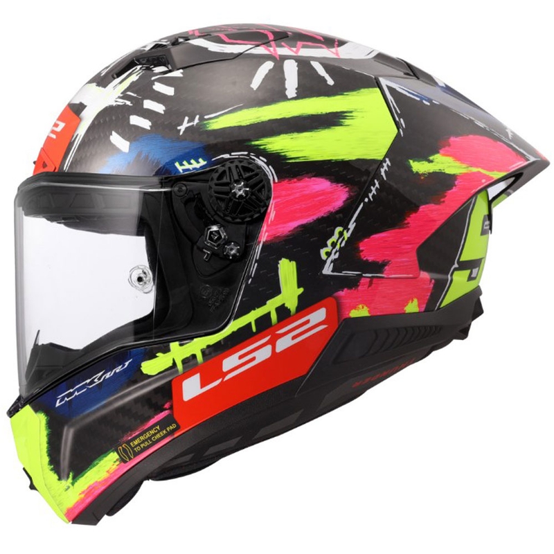 Κράνος μοτοσικλέτας full-face LS2 FF805 Thunder GP Aero Replica Aldeguer 25 γυαλιστερό μαύρο-κόκκινο-πράσινο