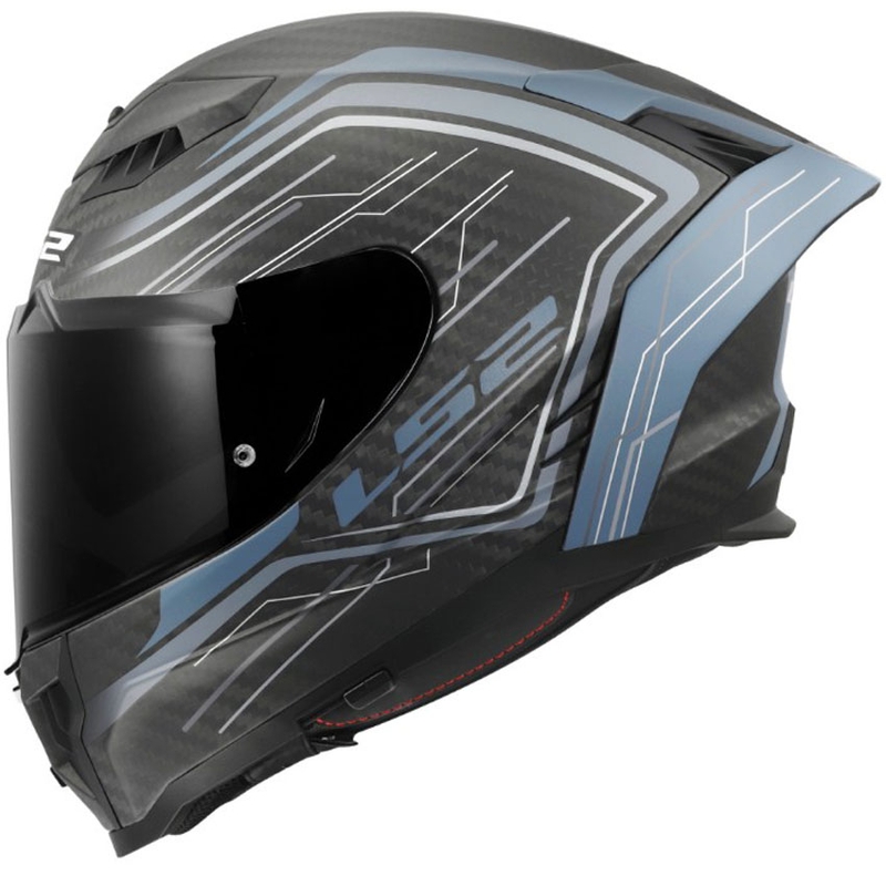 Κράνος μοτοσικλέτας full-face LS2 FF807 Dragon Subic μπλε-βενζίνη