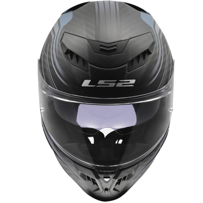 Κράνος μοτοσικλέτας full-face LS2 FF807 Dragon Subic μπλε-βενζίνη