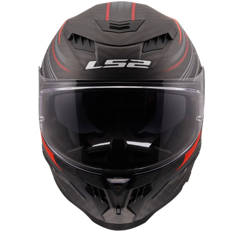 Κράνος μοτοσικλέτας full face LS2 FF807 Dragon Subic κόκκινο