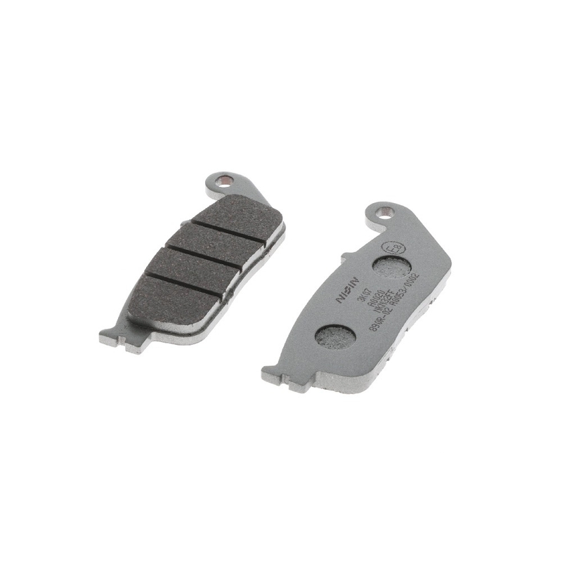 Τακάκια φρένων NISSIN ημιμεταλλικό μείγμα 102x39x8.1 mm 2 τεμ.