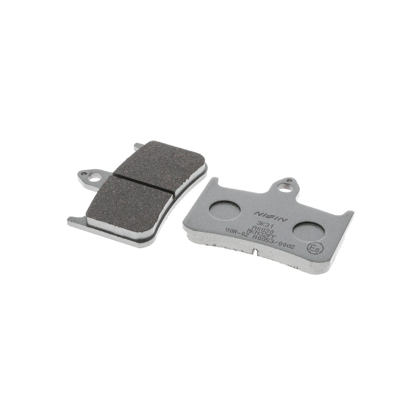Τακάκια φρένων NISSIN ημιμεταλλικά 68x54x8.2 mm 2 τεμάχια