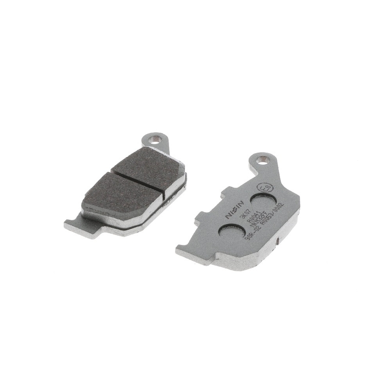 Τακάκια φρένων NISSIN ημιμεταλλικό μείγμα 86x40x10.8 mm 2 τεμ.
