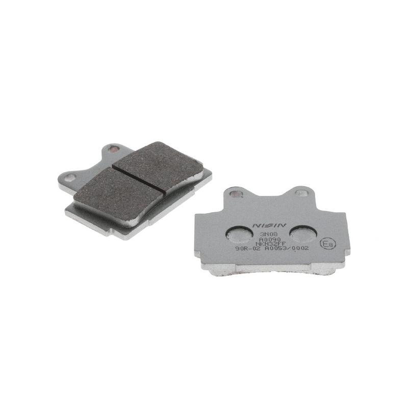 Τακάκια φρένων NISSIN ημιμεταλλικό μείγμα 68x57x8.5 mm 2 τεμ.