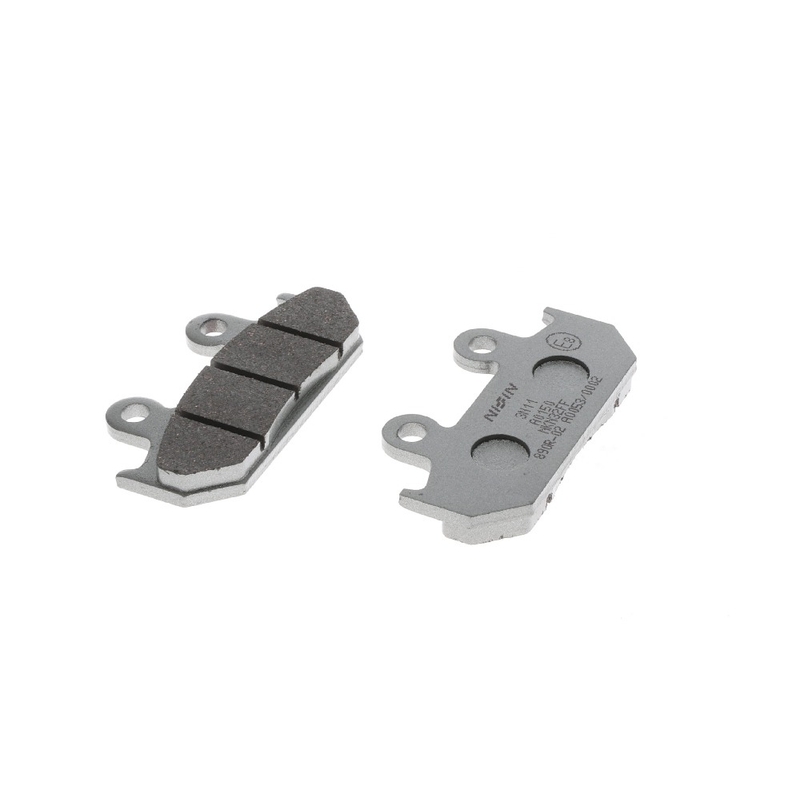 Τακάκια φρένων NISSIN ημιμεταλλικό μείγμα 81x42x9 mm 2 τεμ.